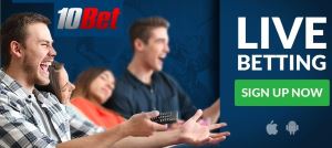 10bet live betting odds are published pretty early