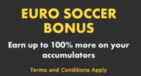 Bonus up to 100% more on your accumulator available at Bet365