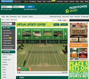 live betting paddy power sport