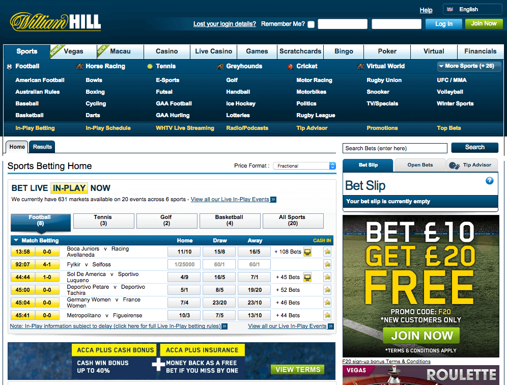 uk betting sites willhill